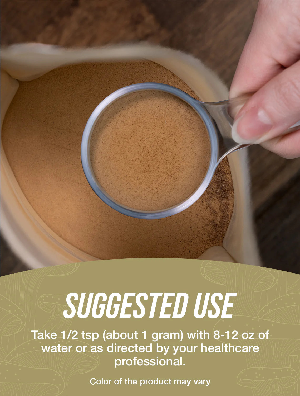 Organic Lion'S Mane Mushroom Extract Powder
