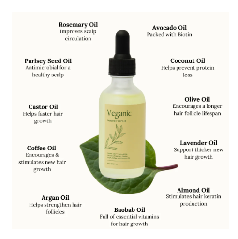 Natural Hair Growth Oil