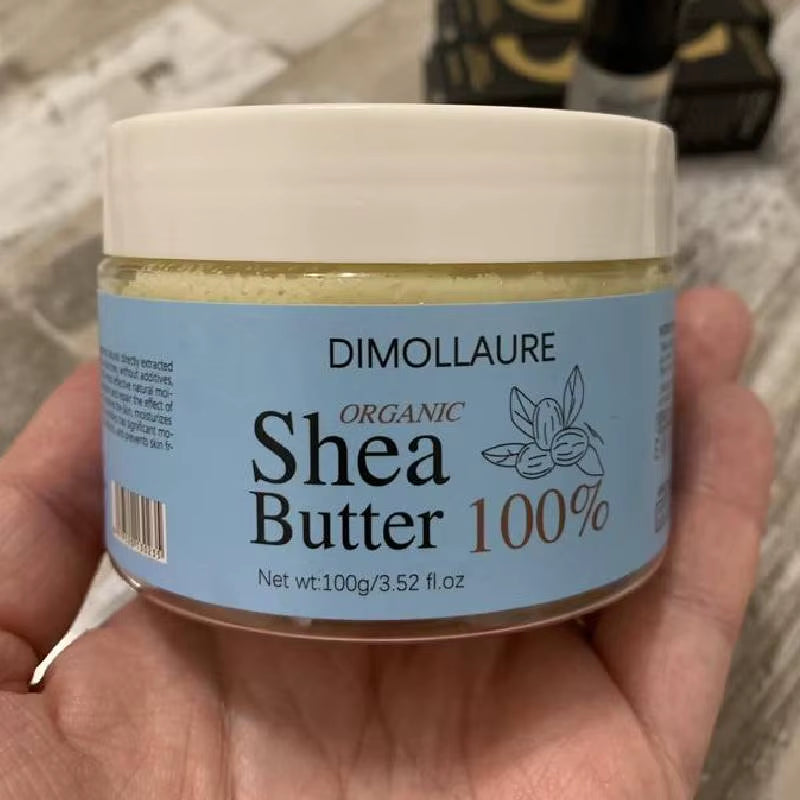 Shea Butter Oil 100G Organic Unrefined, Moisturizing Nourishing Softening Body Oil Skin Streaming Products