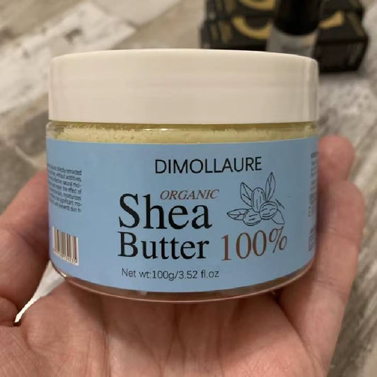 Shea Butter Oil 100G Organic Unrefined, Moisturizing Nourishing Softening Body Oil Skin Streaming Products