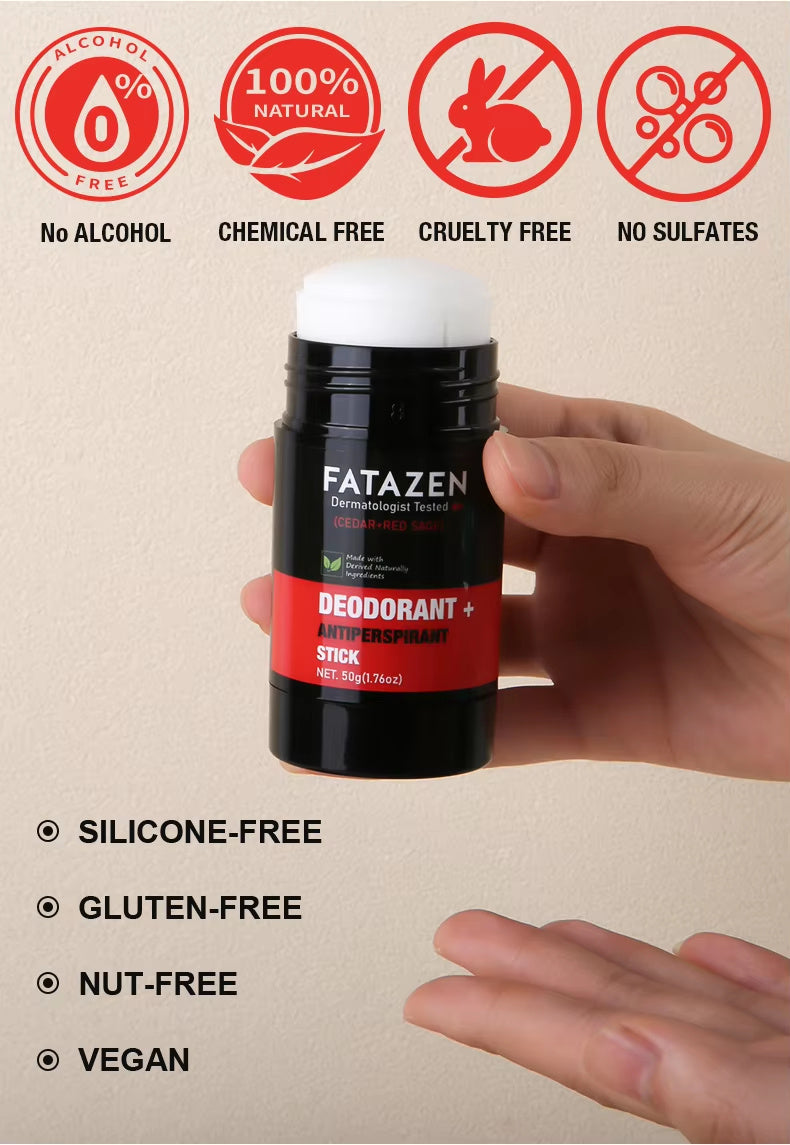 Fatazen Herbal Antiperspirant Deodorant